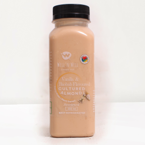 Vanilla & Baobab Cultured Almond Drinking Yoghurt [250ml]